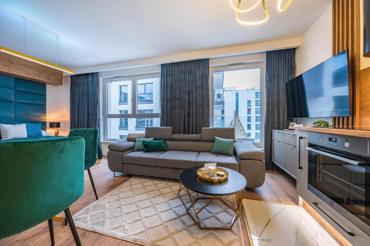 Glow Apartments, Letnica - Apartamenty Przystan Siodme Niebo Гданьск Экстерьер фото