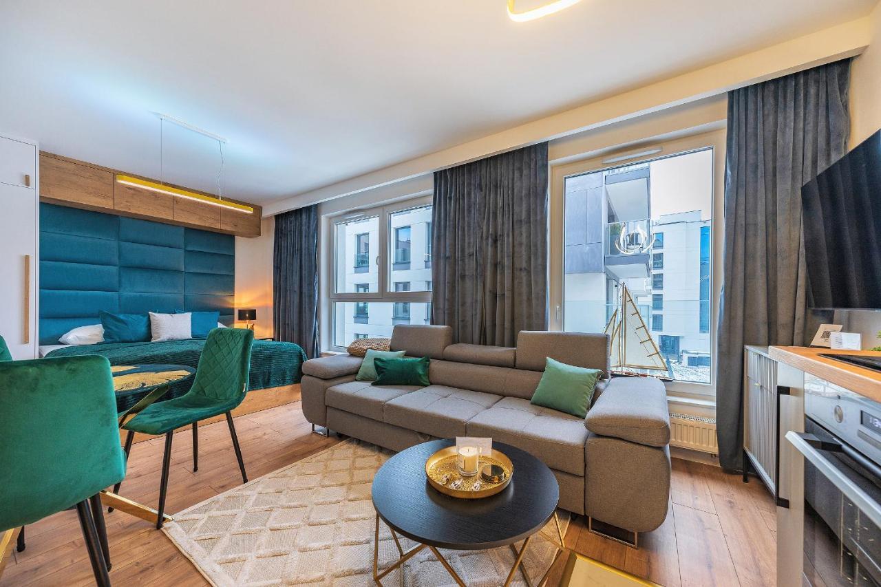 Glow Apartments, Letnica - Apartamenty Przystan Siodme Niebo Гданьск Экстерьер фото