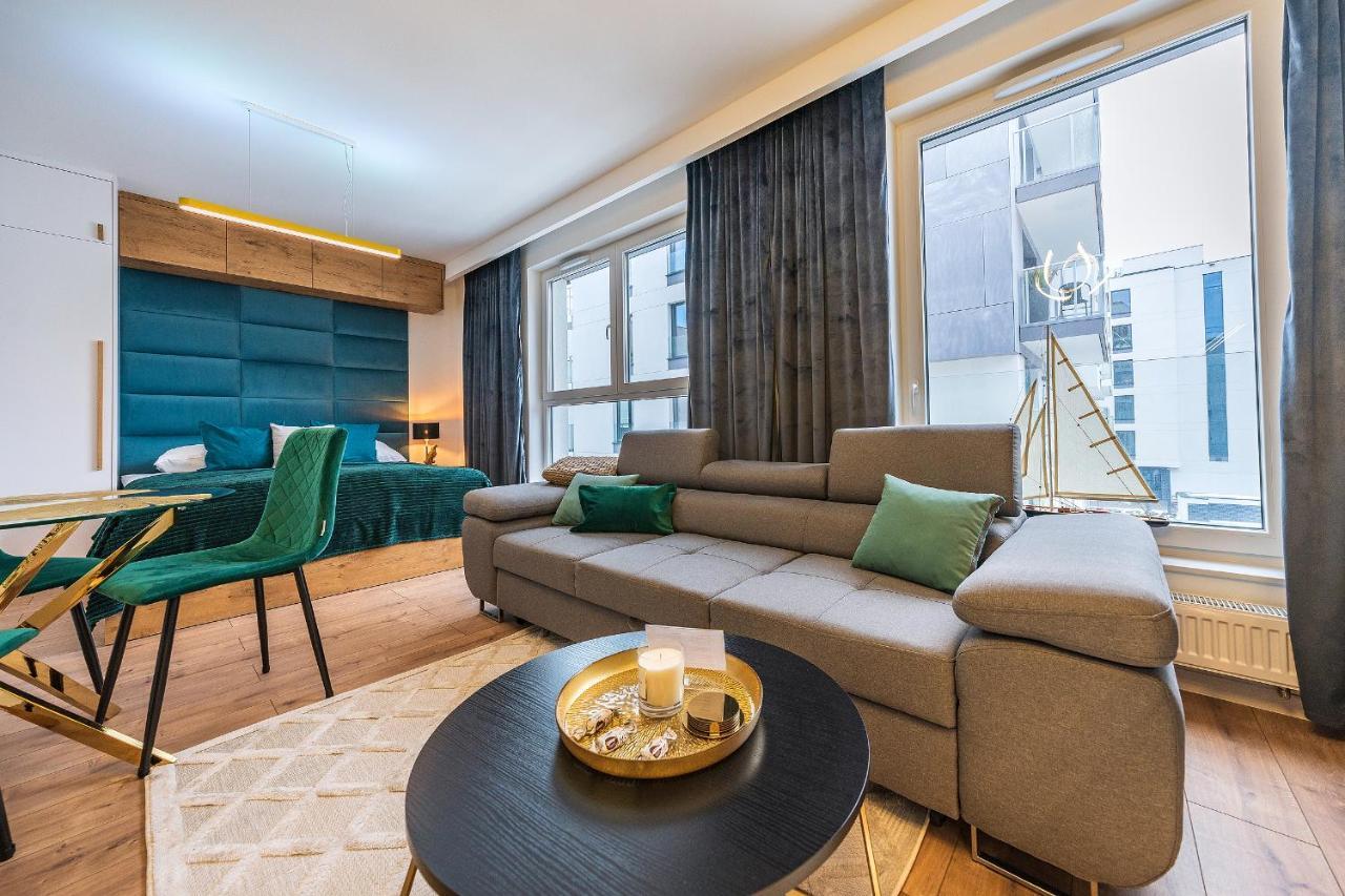Glow Apartments, Letnica - Apartamenty Przystan Siodme Niebo Гданьск Экстерьер фото